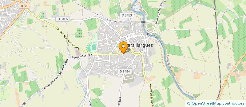 localisation de l'entreprise MADAME PAULINE ABT  MARSILLARGUES