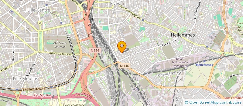 localisation de l'entreprise MADAME PAULINE ACCARD à LILLE