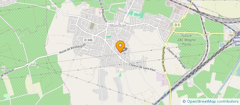 localisation de l'entreprise MADAME PAULINE ACEDO  MANDUEL