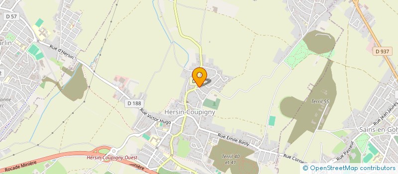 localisation de l'entreprise MADAME PAULINE ADELAIDE  HERSIN-COUPIGNY