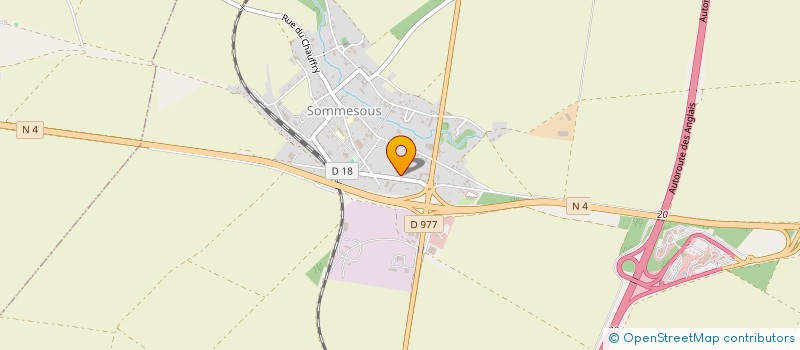 localisation de l'entreprise MADAME PAULINE AGNERAY  SOMMESOUS