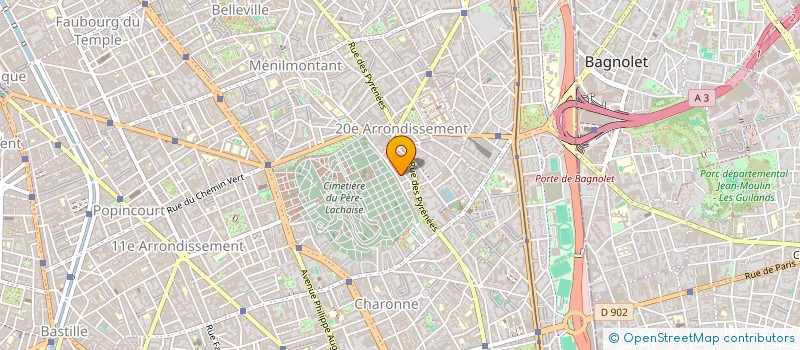 localisation de l'entreprise MADAME PAULINE ALBENQUE  PARIS