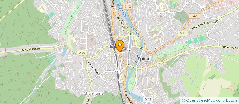 localisation de l'entreprise MADAME PAULINE ALBRECHT à EPINAL