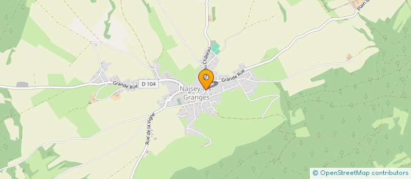 localisation de l'entreprise MADAME PAULINE ALEX  NAISEY-LES-GRANGES