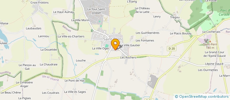 localisation de l'entreprise MADAME PAULINE ALIX  SAINT-PERN