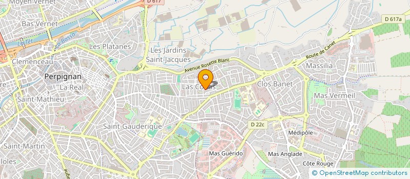 localisation de l'entreprise MADAME PAULINE ALLEAU  PERPIGNAN