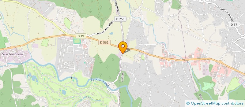 localisation de l'entreprise MADAME PAULINE ALLEXANDRE  CALLIAN