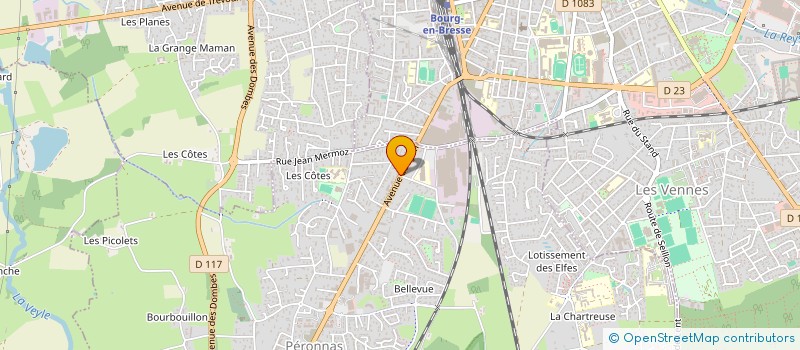 localisation de l'entreprise MADAME PAULINE-ANAIS RION  ATTIGNAT