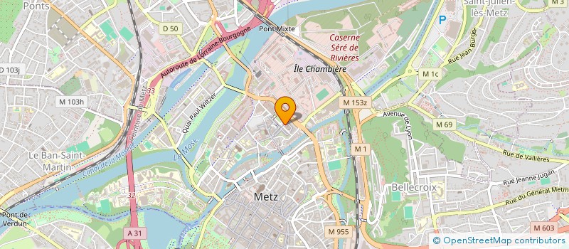 localisation de l'entreprise MADAME PAULINE ANDRE  METZ