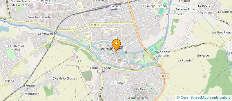 localisation de l'entreprise MADAME PAULINE ANGOT  VENDOME