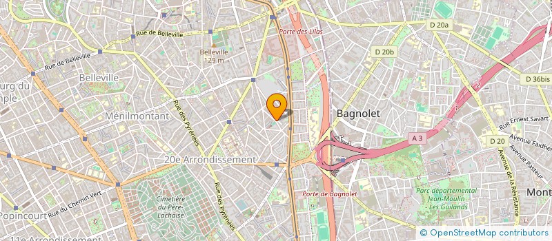 localisation de l'entreprise MADAME PAULINE ANNE MARIE PELLISSIER  PARIS