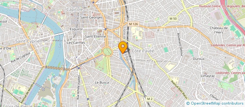 localisation de l'entreprise MADAME PAULINE ANTOINE à TOULOUSE