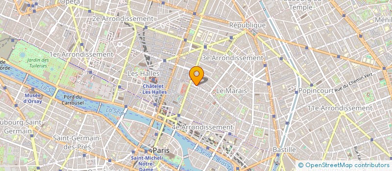 localisation de l'entreprise MADAME PAULINE ARACIL  PARIS