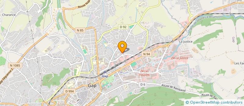 localisation de l'entreprise MADAME PAULINE ARNAUD  GAP