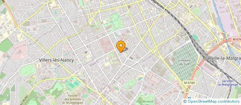 localisation de l'entreprise MADAME PAULINE AUBEL  NANCY