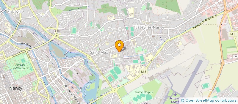 localisation de l'entreprise MADAME PAULINE AUBERT  SAINT-MAX