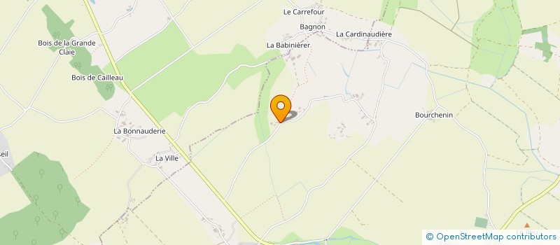 localisation de l'entreprise MADAME PAULINE AUDEBERT  LEZAY