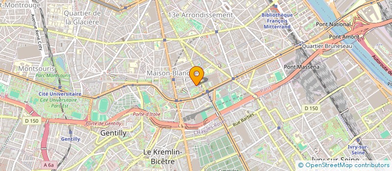 localisation de l'entreprise MADAME PAULINE AUGE  PARIS