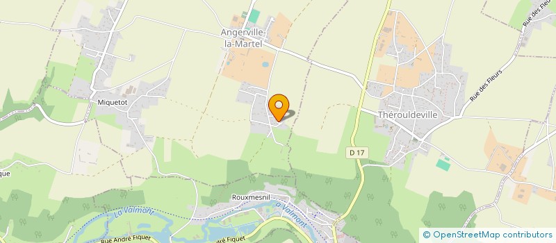 localisation de l'entreprise MADAME PAULINE AUPERT  ANGERVILLE-LA-MARTEL