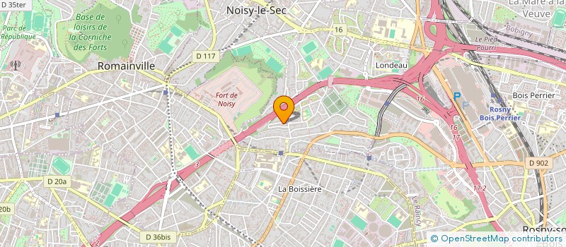 localisation de l'entreprise MADAME PAULINE AVEZOO  NOISY-LE-SEC