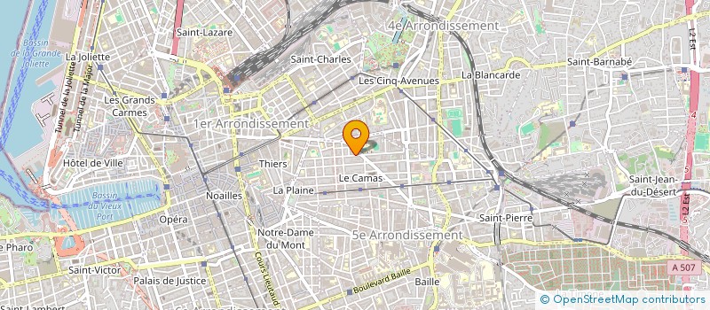localisation de l'entreprise MADAME PAULINE AZZOPARDI à MARSEILLE