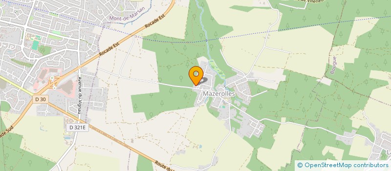 localisation de l'entreprise MADAME PAULINE BADET  MAZEROLLES