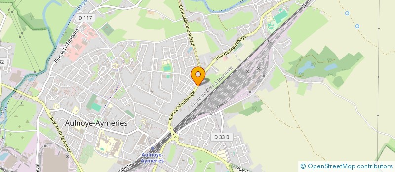 localisation de l'entreprise MADAME PAULINE BAILLIN  AULNOYE-AYMERIES