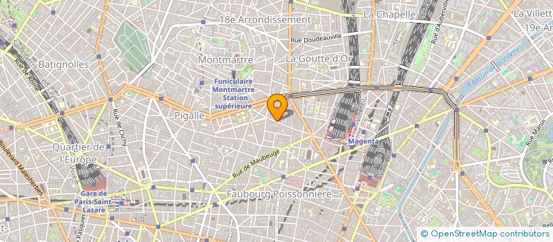 localisation de l'entreprise MADAME PAULINE BALLET  PARIS