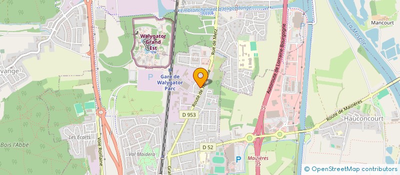 localisation de l'entreprise MADAME PAULINE BARDELANG  LOOBERGHE