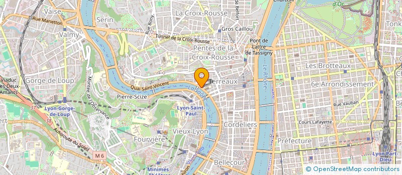 localisation de l'entreprise MADAME PAULINE BARNOLE à LYON