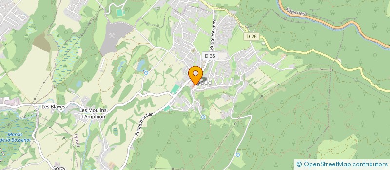 localisation de l'entreprise MADAME PAULINE BARRAL  LYAUD