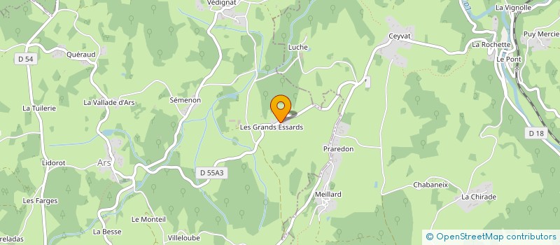 localisation de l'entreprise MADAME PAULINE BARRAUD à ARS