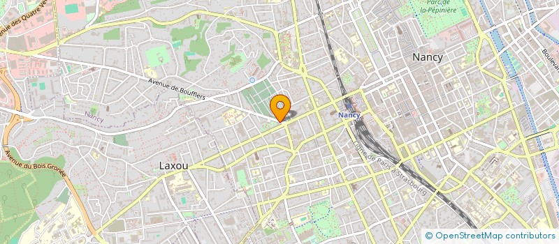 localisation de l'entreprise MADAME PAULINE BARREAU  NANCY