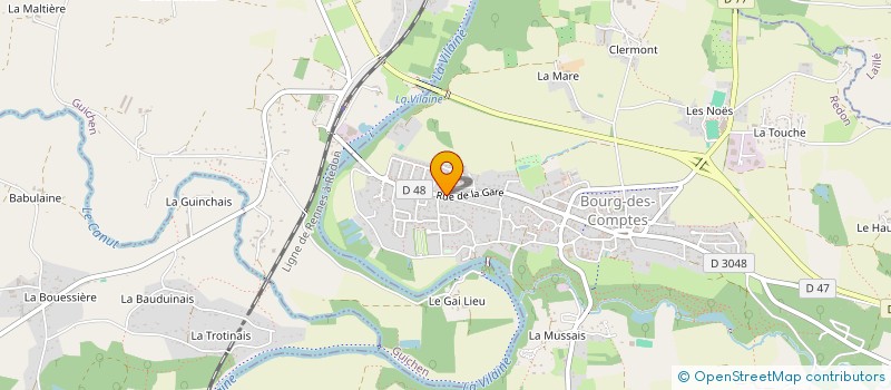 localisation de l'entreprise MADAME PAULINE BARTOLI  BOURG-DES-COMPTES