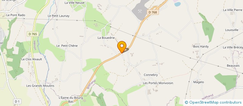 localisation de l'entreprise MADAME PAULINE BASSET  BREHAND