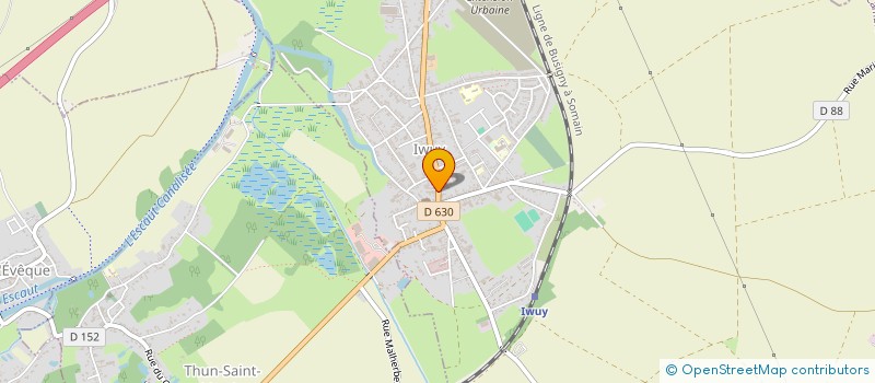 localisation de l'entreprise MADAME PAULINE BATAILLE  IWUY