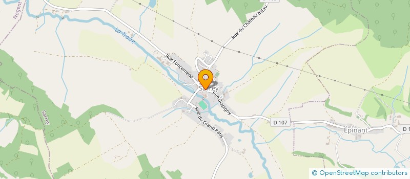 localisation de l'entreprise MADAME PAULINE BAUDEY à CHAMPIGNY-SOUS-VARENNES