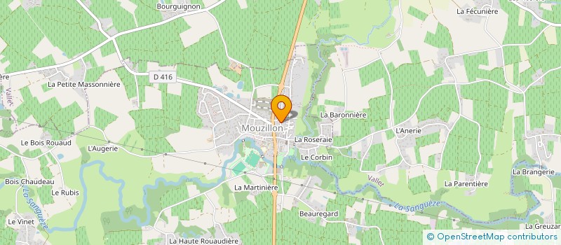 localisation de l'entreprise MADAME PAULINE BEAUSOLEIL  MOUZILLON