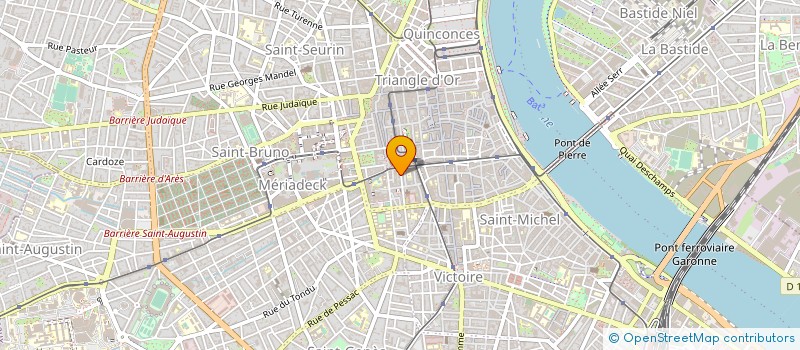 localisation de l'entreprise MADAME PAULINE BERGEON  BORDEAUX