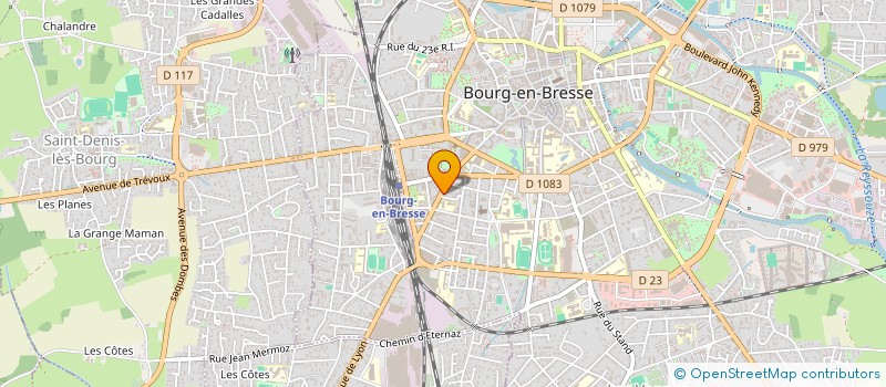 localisation de l'entreprise MADAME PAULINE BERNARD à BOURG-EN-BRESSE