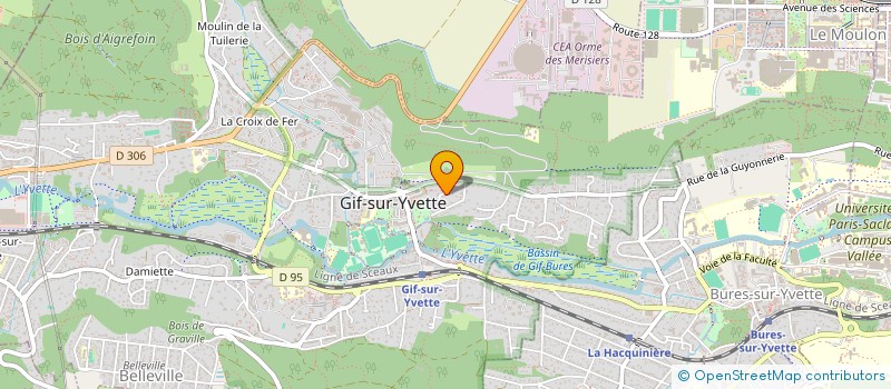localisation de l'entreprise MADAME PAULINE BERNET à GIF-SUR-YVETTE