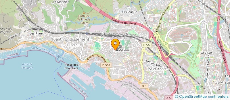 localisation de l'entreprise MADAME PAULINE BERTIN  MARSEILLE