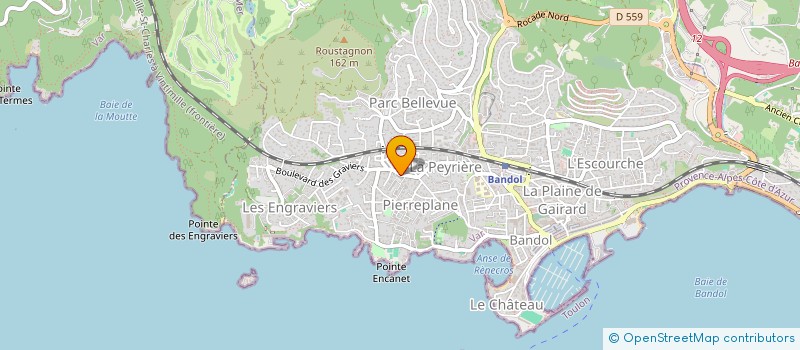 localisation de l'entreprise MADAME PAULINE BESCOND à BANDOL