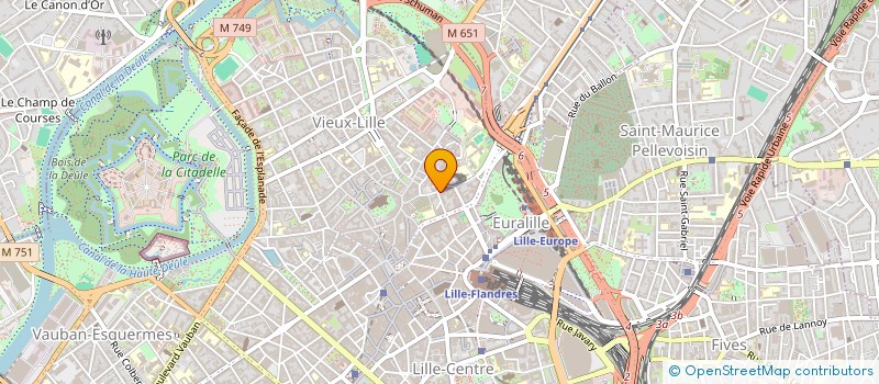 localisation de l'entreprise MADAME PAULINE BESSETTE  VILLENEUVE-D'ASCQ