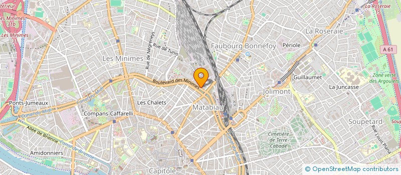 localisation de l'entreprise MADAME PAULINE BIENNASSIS à TOULOUSE