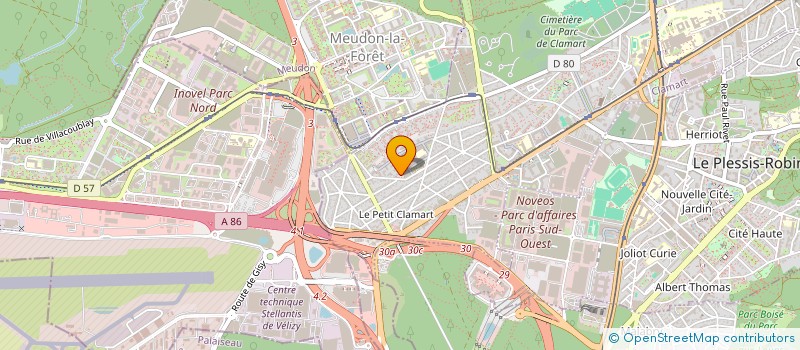 localisation de l'entreprise MADAME PAULINE BIGOT à CLAMART