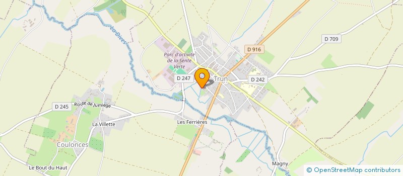 localisation de l'entreprise MADAME PAULINE BIJAULT à GOUFFERN EN AUGE