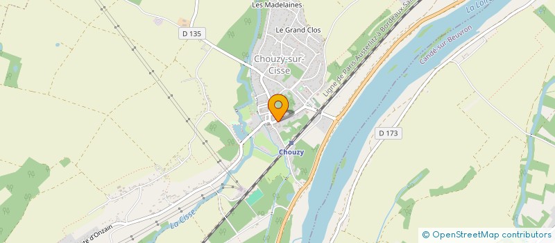 localisation de l'entreprise MADAME PAULINE BIRADES  VALLOIRE-SUR-CISSE