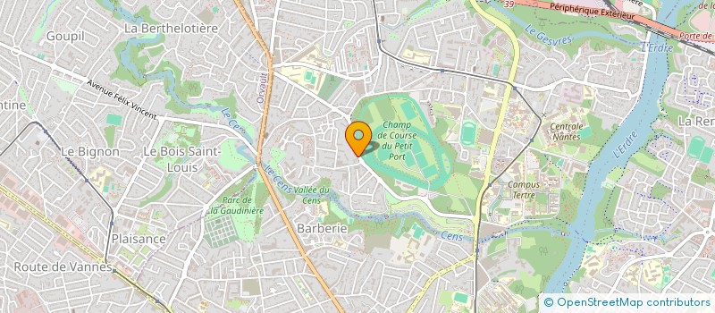 localisation de l'entreprise MADAME PAULINE BIZERAY  NANTES