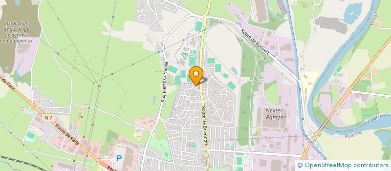 localisation de l'entreprise MADAME PAULINE BLAISE  MABLY